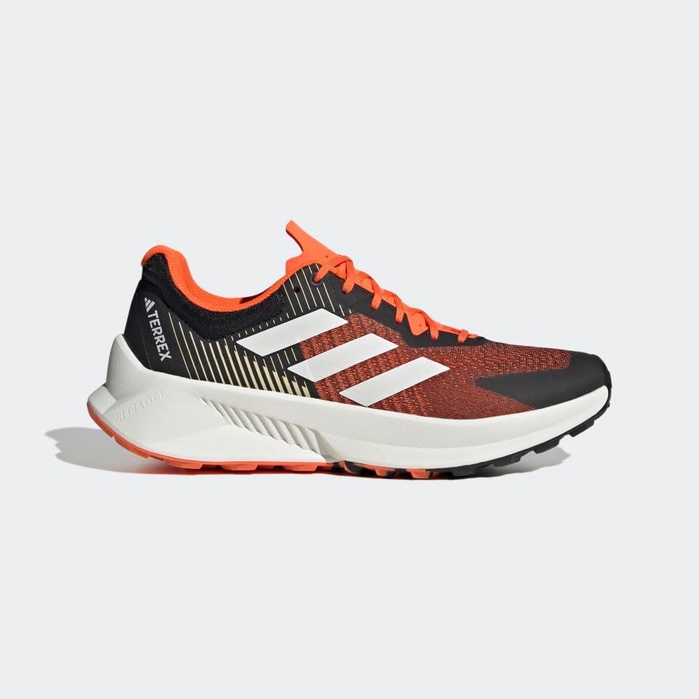 image:imageadidas Mens Terrex Soulstride Flow Trail Running ShoesBlackCrystal WhiteImpact Orange