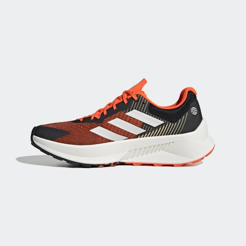 image:imageadidas Mens Terrex Soulstride Flow Trail Running ShoesBlackCrystal WhiteImpact Orange