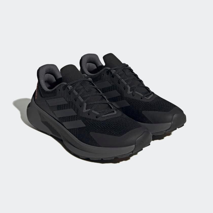 image:imageadidas Mens Terrex Soulstride Flow Trail Running ShoesBlackGreyImpact Orange