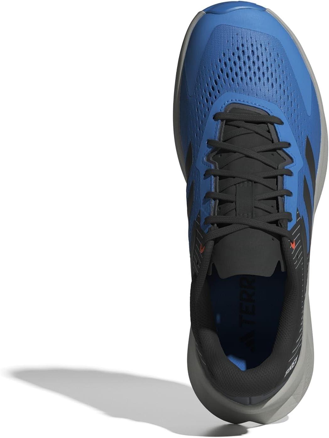 image:imageadidas Mens Terrex Soulstride Flow Trail Running ShoesPulse BlueBlackSemi Impact Orange