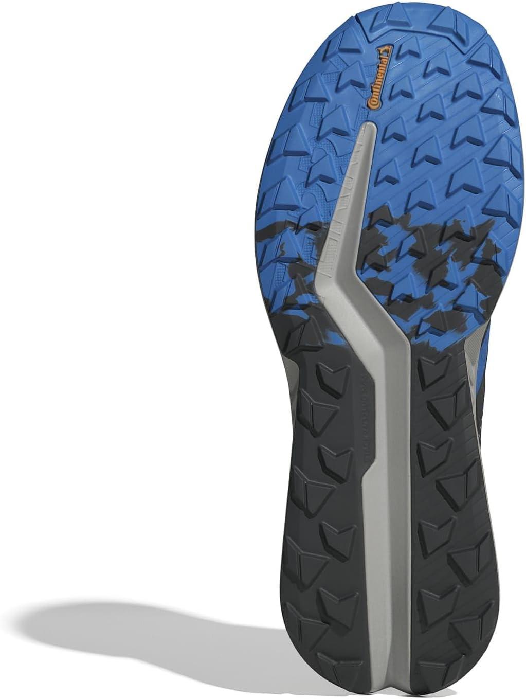 image:imageadidas Mens Terrex Soulstride Flow Trail Running ShoesPulse BlueBlackSemi Impact Orange