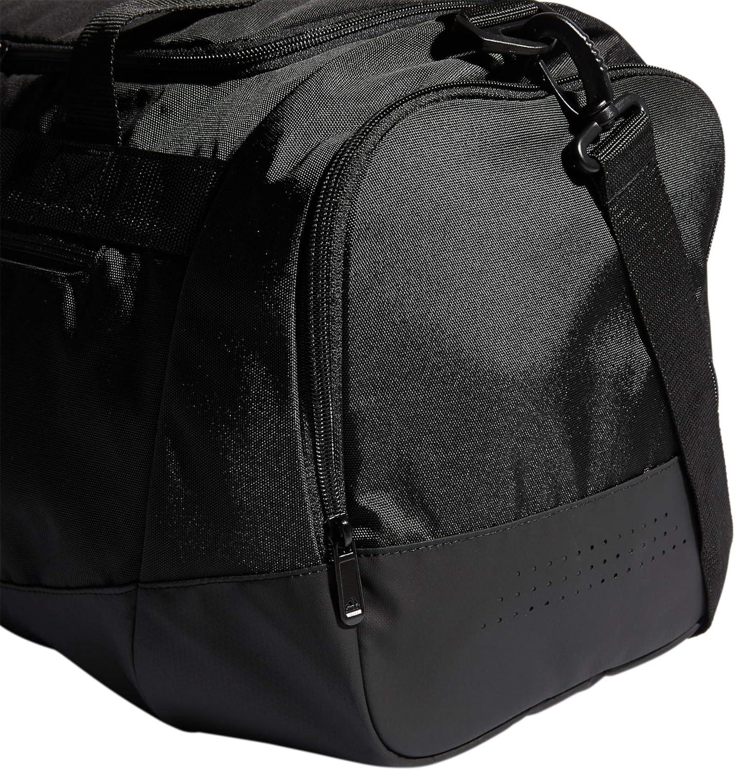 image:imageadidas Unisex Defender 40 Gym Duffel Bag for Men and WomenBlackWhite