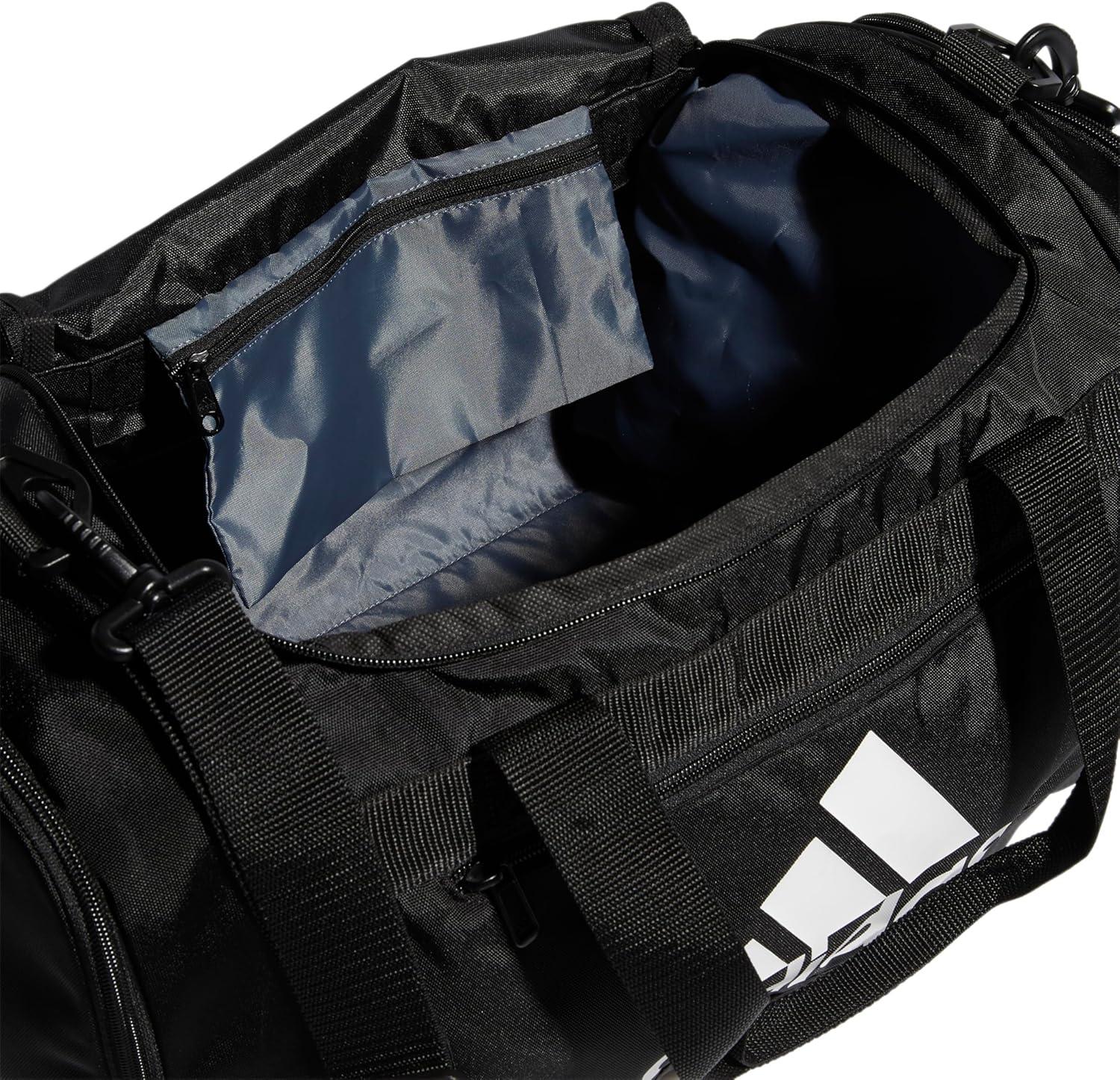 image:imageadidas Unisex Defender 40 Gym Duffel Bag for Men and WomenBlackWhite