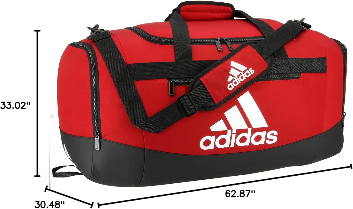 image:imageadidas Unisex Defender 40 Gym Duffel Bag for Men and WomenTeam Power Red