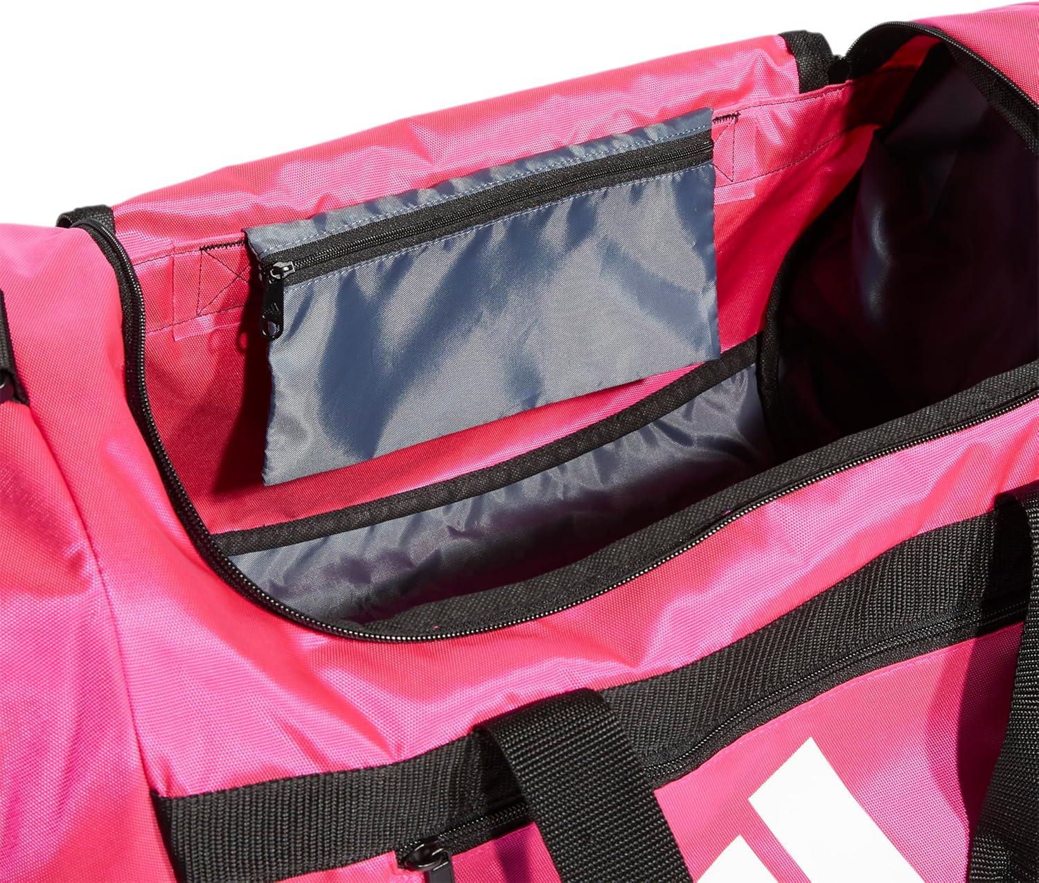 image:imageadidas Unisex Defender 40 Gym Duffel Bag for Men and WomenTeam Shock Pink