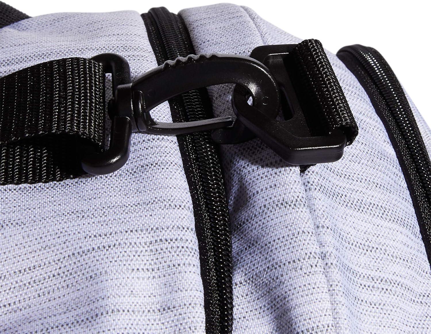 image:imageadidas Unisex Defender 40 Gym Duffel Bag for Men and WomenTwo Tone WhiteBlack