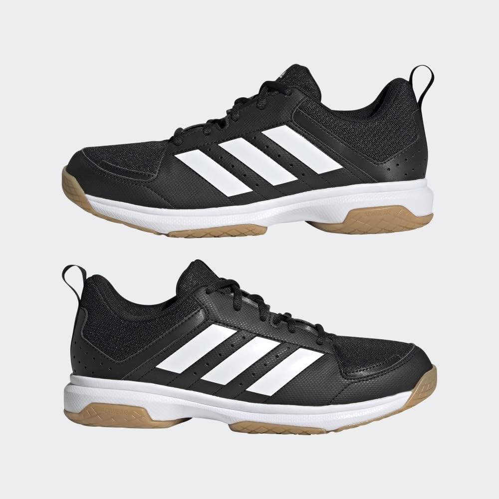 image:imageadidas Womens Ligra 7 Indoor Court ShoesBlackWhiteBlack