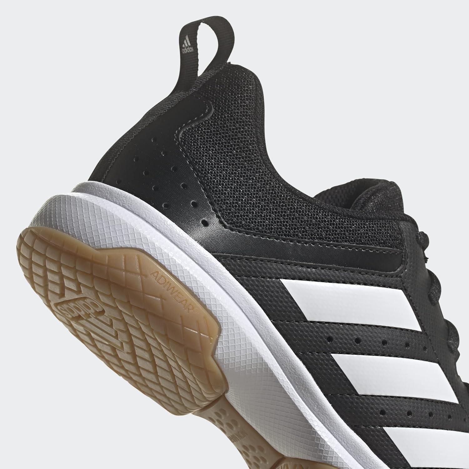 image:imageadidas Womens Ligra 7 Indoor Court ShoesBlackWhiteBlack