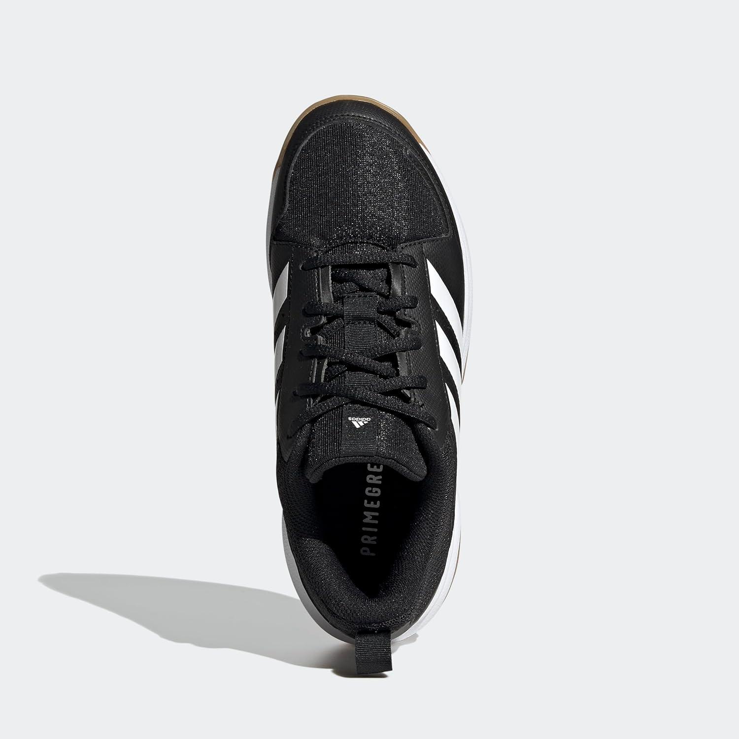 image:imageadidas Womens Ligra 7 Indoor Court ShoesCore Black Cloud White Core Black