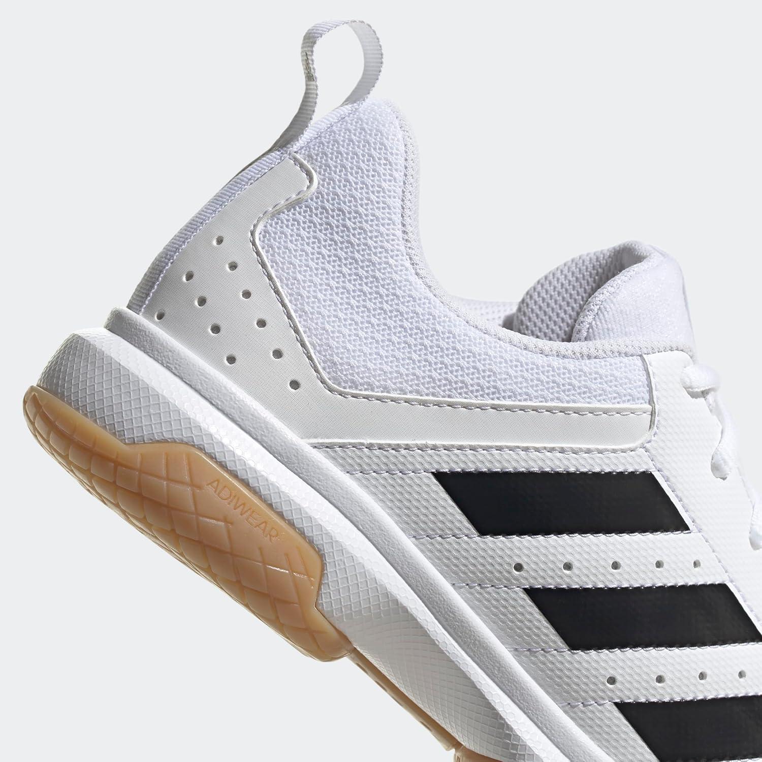 image:imageadidas Womens Ligra 7 Indoor Court ShoesFootwear WhiteCore BlackFootwear White Fz4660