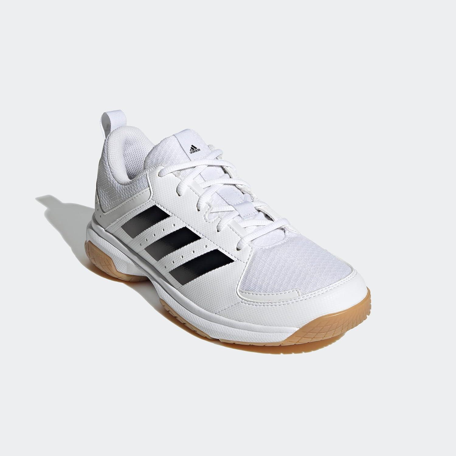 image:imageadidas Womens Ligra 7 Indoor Court ShoesFootwear WhiteCore BlackFootwear White Fz4660