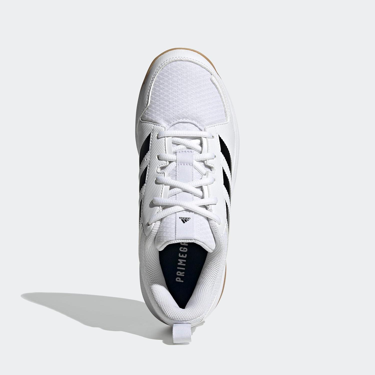 image:imageadidas Womens Ligra 7 Indoor Court ShoesFootwear WhiteCore BlackFootwear White Fz4660