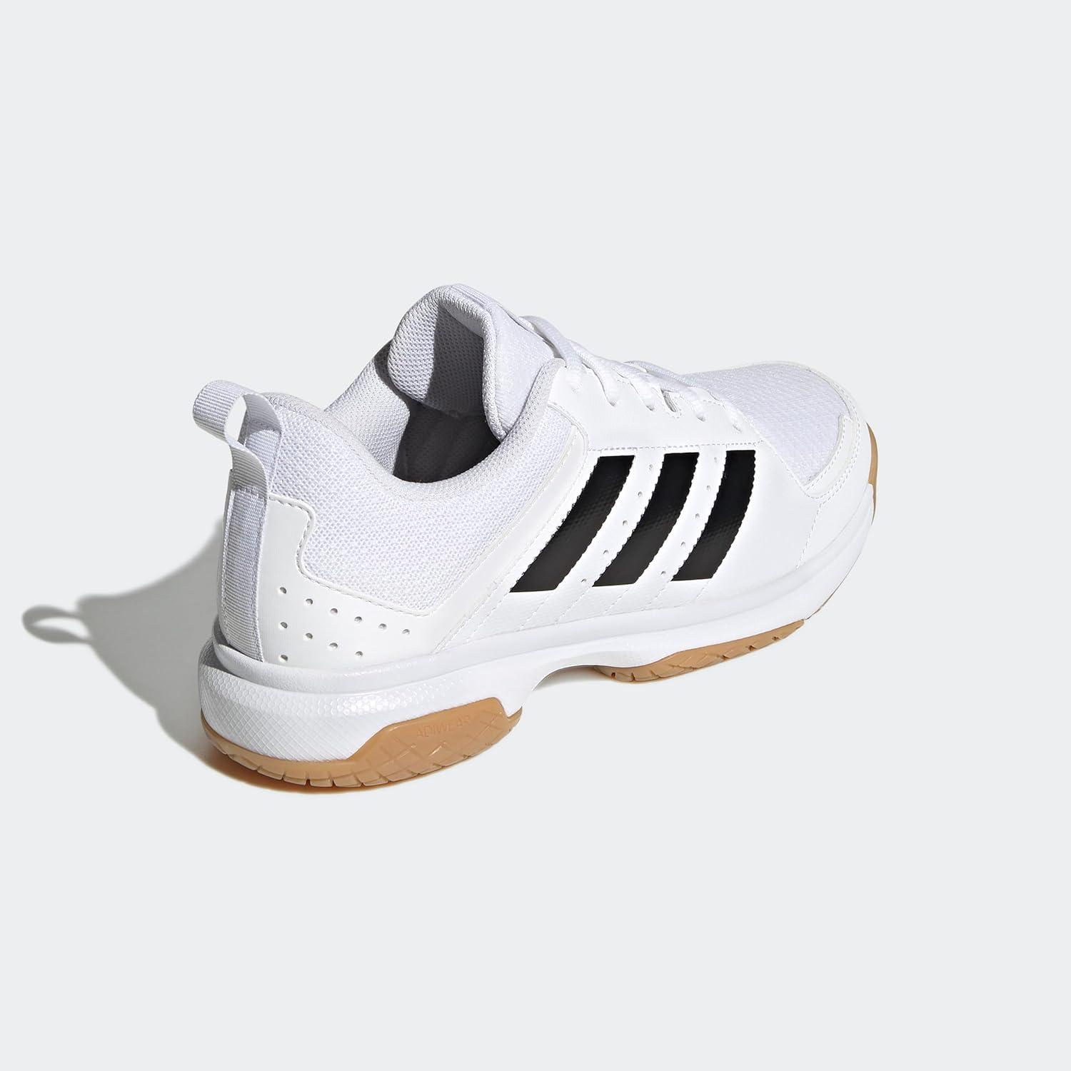 image:imageadidas Womens Ligra 7 Indoor Court ShoesWhiteBlackWhite