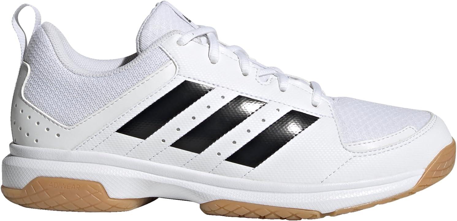 image:imageadidas Womens Ligra 7 Indoor Court ShoesWhiteBlackWhite