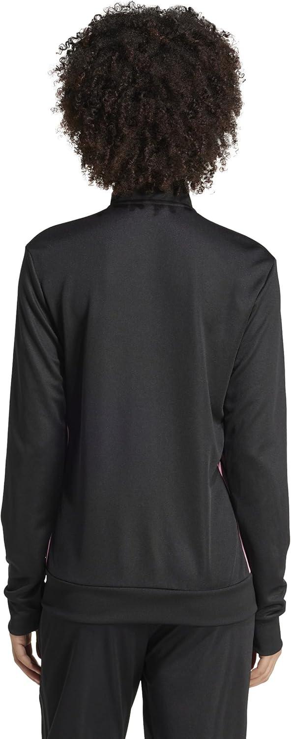 image:imageadidas womens Tiro 25 Essentials Training JacketBlackEasy PinkWhite