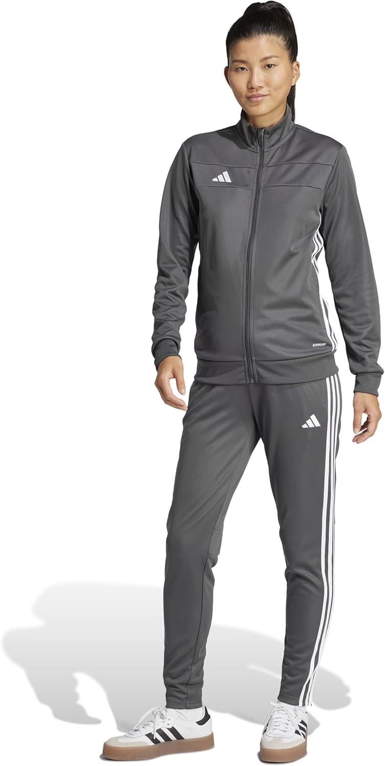 image:imageadidas womens Tiro 25 Essentials Training JacketGreyWhite