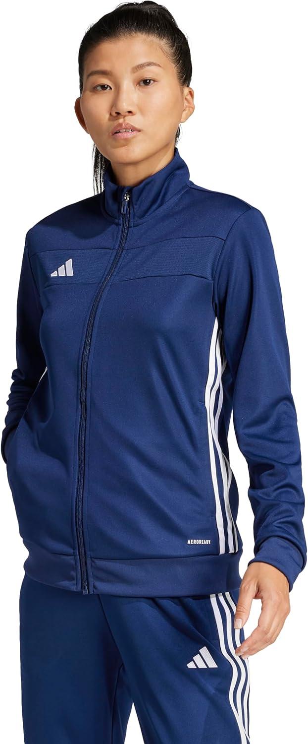 image:imageadidas womens Tiro 25 Essentials Training JacketTeam Navy BlueWhite