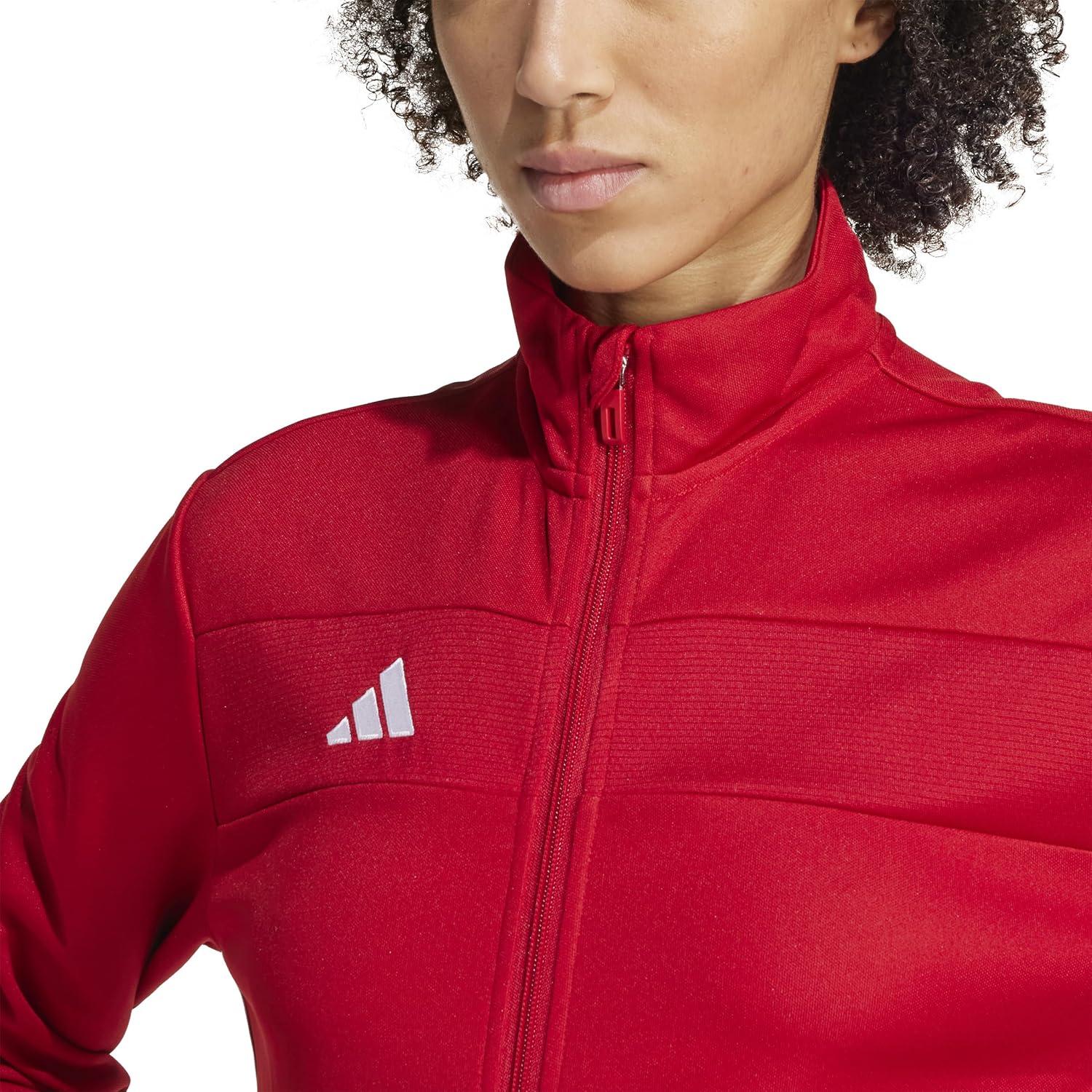 image:imageadidas womens Tiro 25 Essentials Training JacketTeam Power RedWhite
