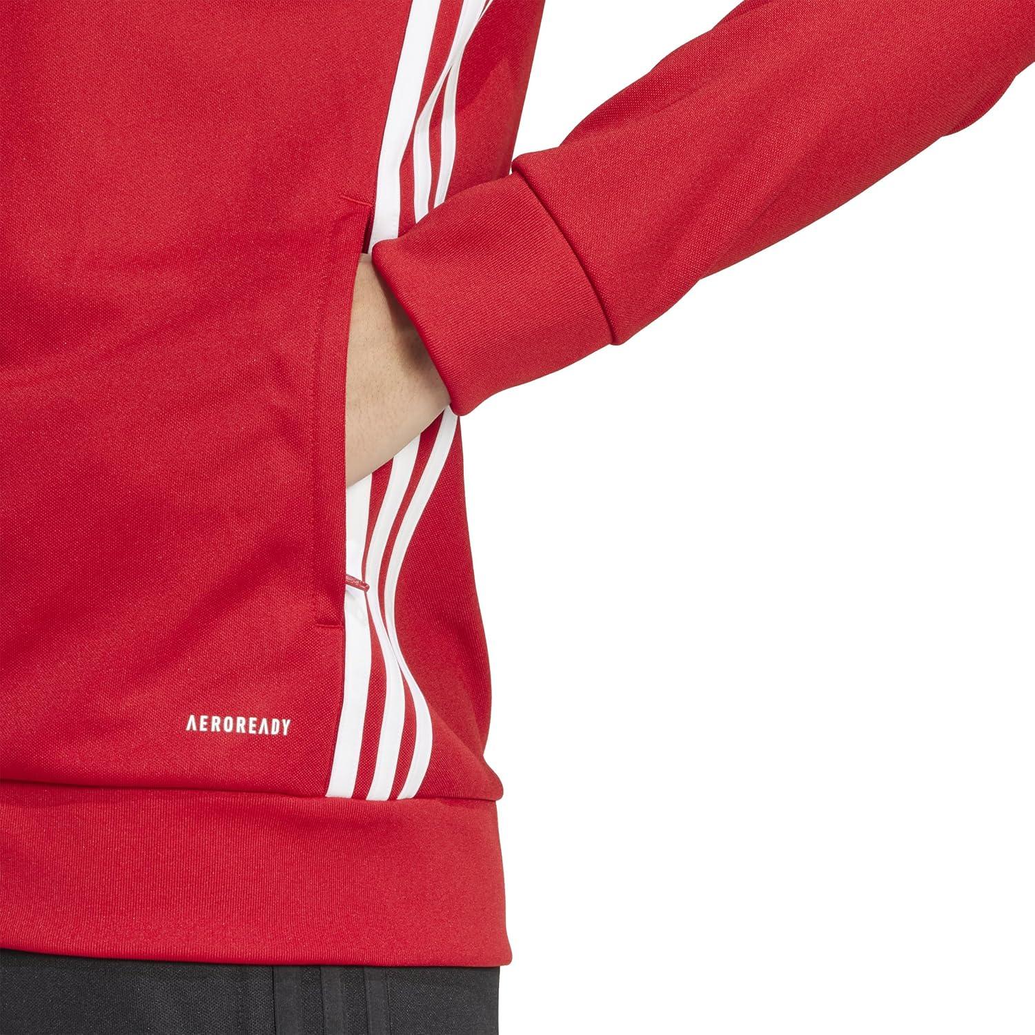 image:imageadidas womens Tiro 25 Essentials Training JacketTeam Power RedWhite