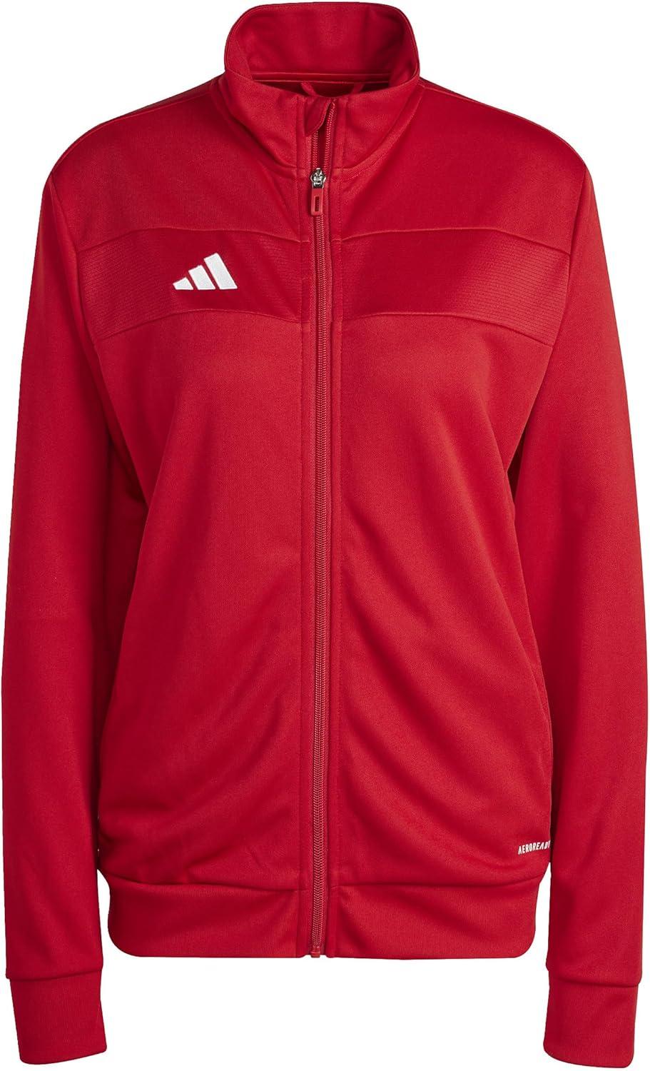 image:imageadidas womens Tiro 25 Essentials Training JacketTeam Power RedWhite