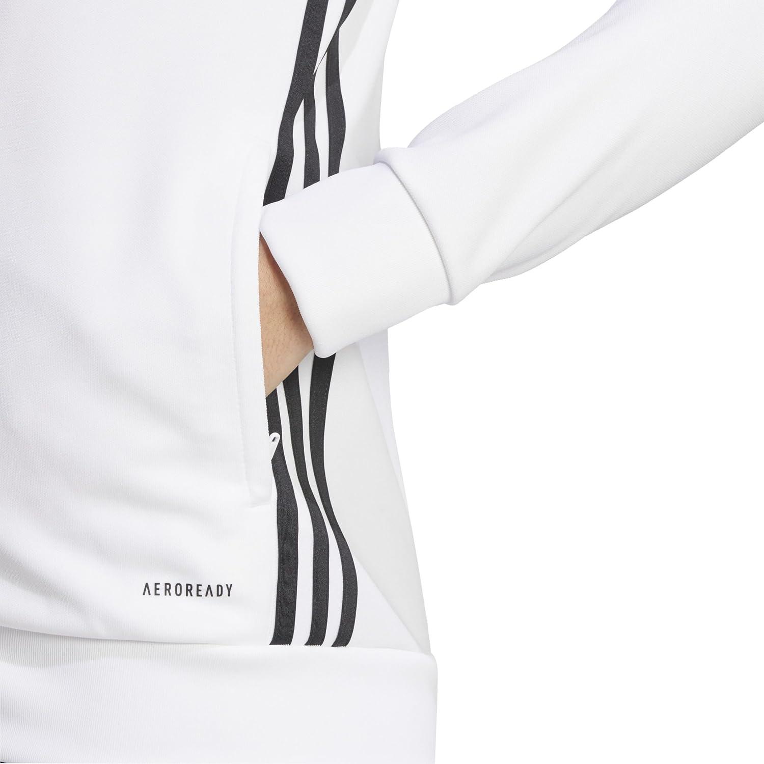 image:imageadidas womens Tiro 25 Essentials Training JacketWhiteBlack