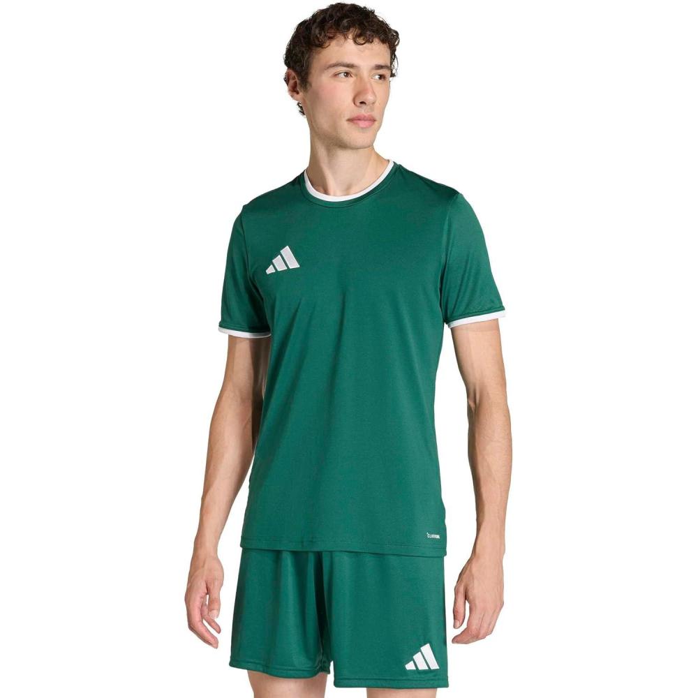 image:imageAdidas Mens Entrada26 Jersey MenTeam Dark GreenWhite