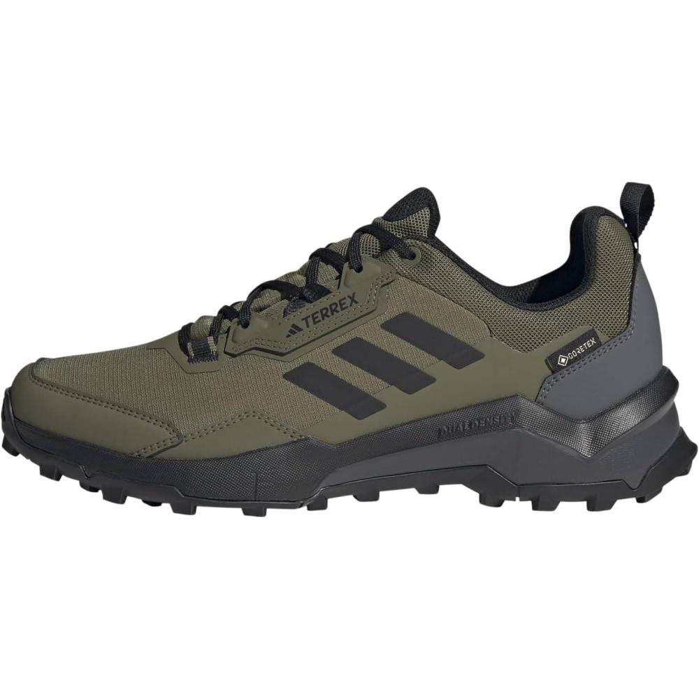 image:imageAdidas Mens Terrex Ax4 Goretex HikingSneakerFocus OliveCore BlackGrey