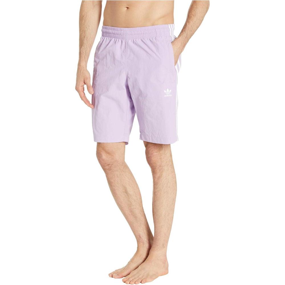 image:imageAdidas Originals Mens Adicolor Classics 3Stripes Swim ShortsPurple Glow