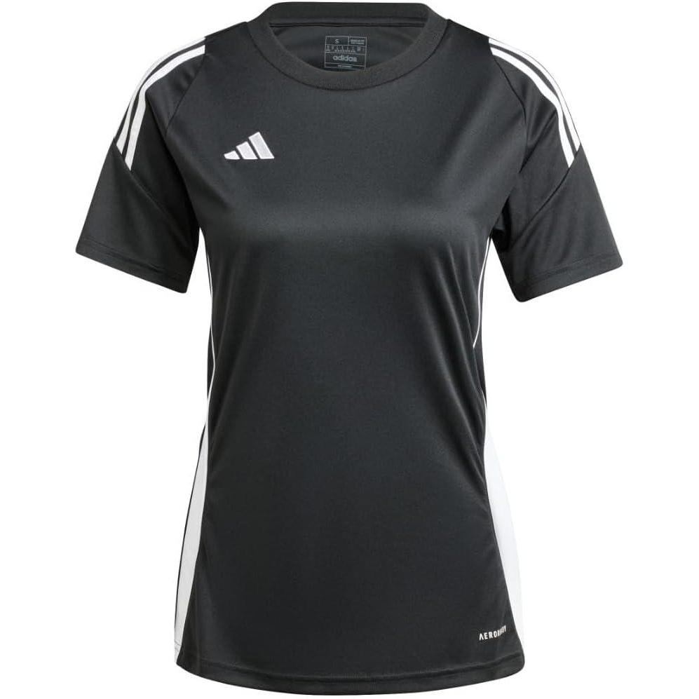 image:imageAdidas Womens Tiro 24 JerseyBlackWhite