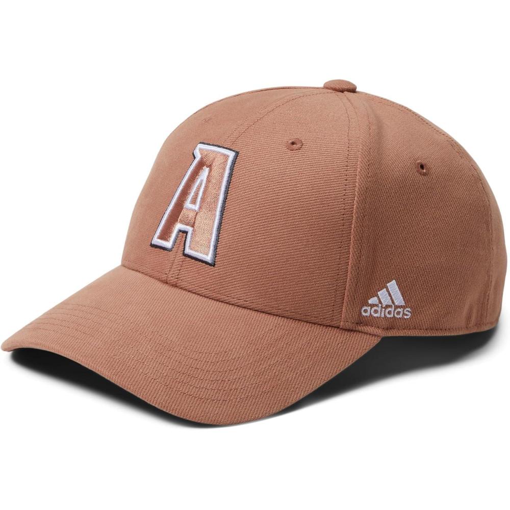 image:imageAdidas Womens Womens Structured Adjustable HatClay Strata BrownCarbon GreyWhite