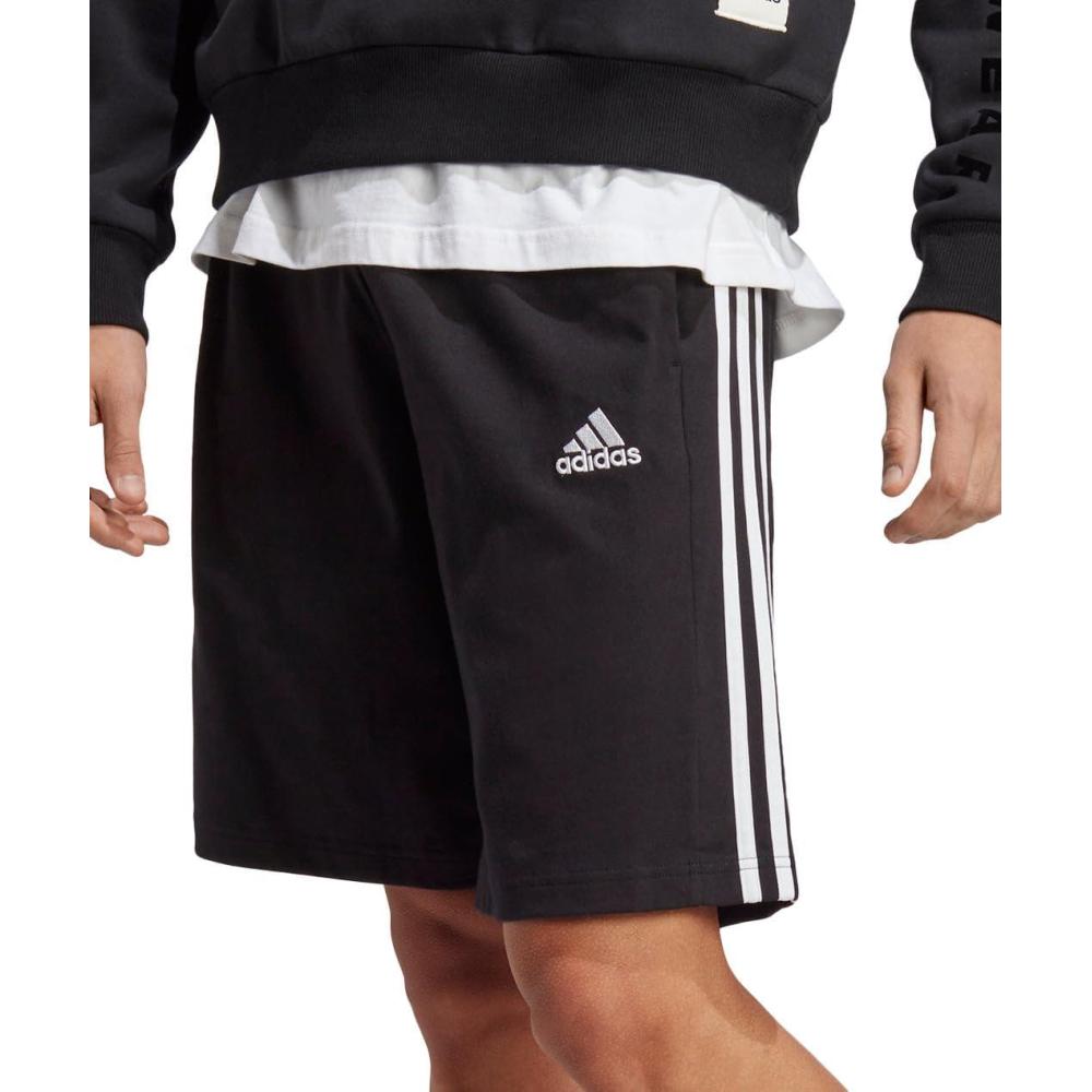 image:imageadidas Mens Essentials 3Stripe ShortsBlack White