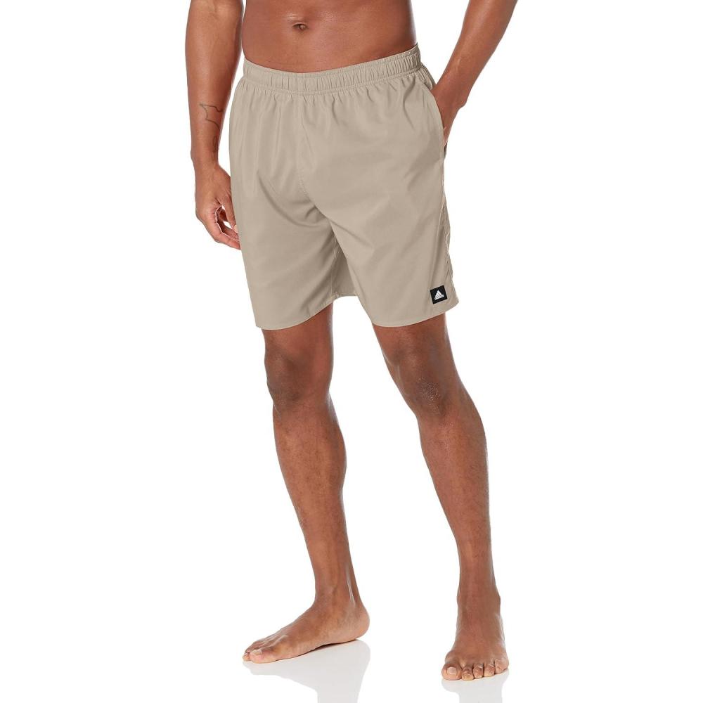 image:imageadidas Mens Sold Classics Swim ShortsWonder BeigeOlive Strata