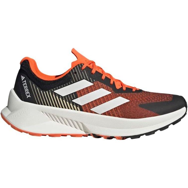 image:imageadidas Mens Terrex Soulstride Flow Trail Running ShoesBlackCrystal WhiteImpact Orange