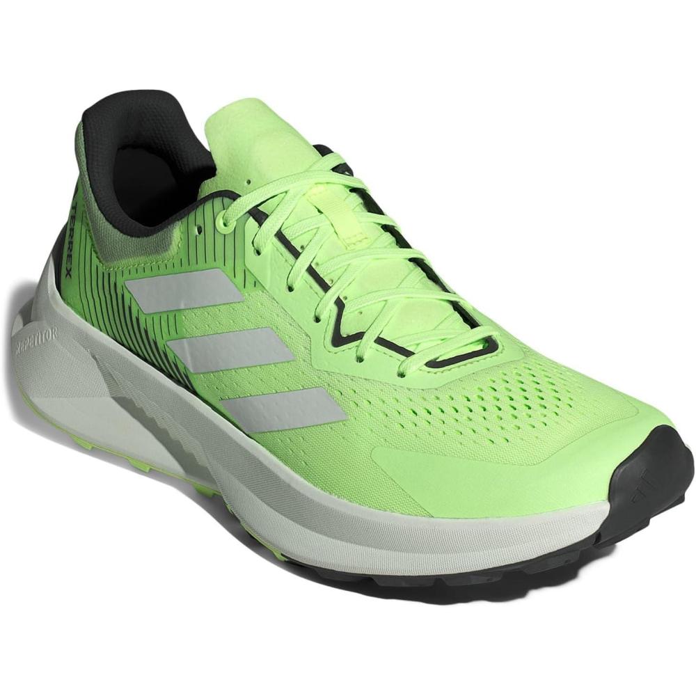image:imageadidas Mens Terrex Soulstride Flow Trail Running ShoesGreen SparkCrystal JadeBlack