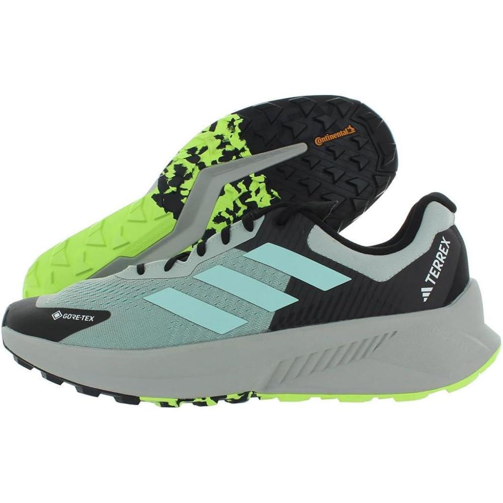 image:imageadidas Mens Terrex Soulstride Flow Trail Running ShoesLight BlueGreyBlackTeam Multi Color