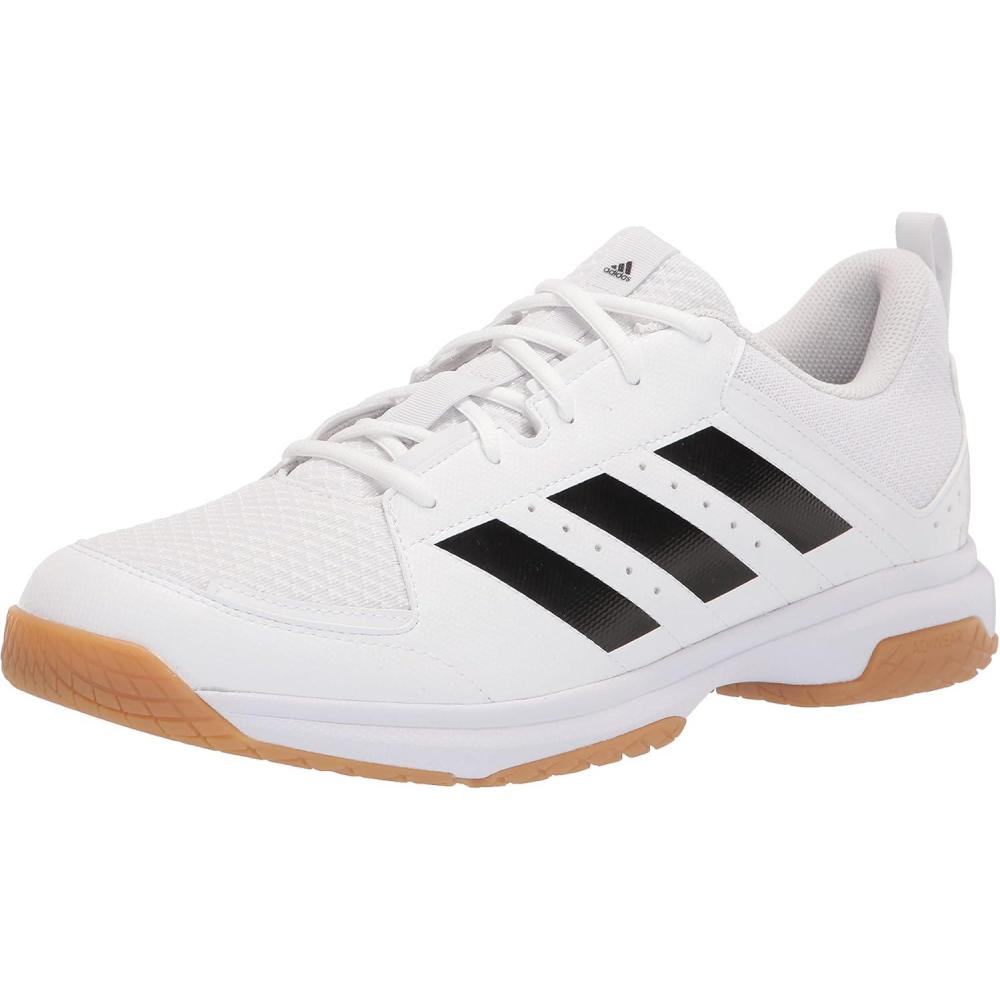 image:imageadidas Womens Ligra 7 Indoor Court ShoesWhiteBlackWhite