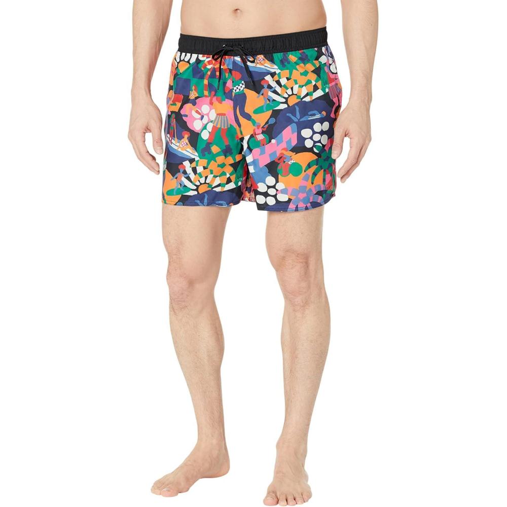 image:imageadidas Womens Unitefit Swim ShortsBlackBetter ScarletUnity Ink Farm