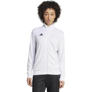 adidas womens Tiro 25 Essentials Training Jacket(White/Black)