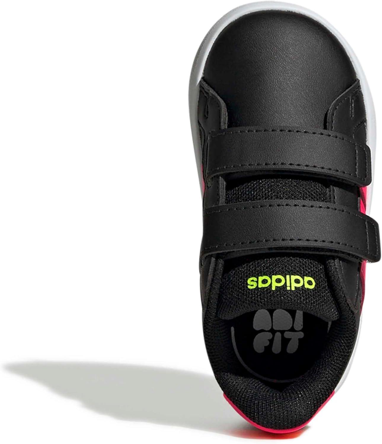 image:imageAdidas BabyBoys Grand Court 30 Cf IBlackLucid RedLucid Lemon