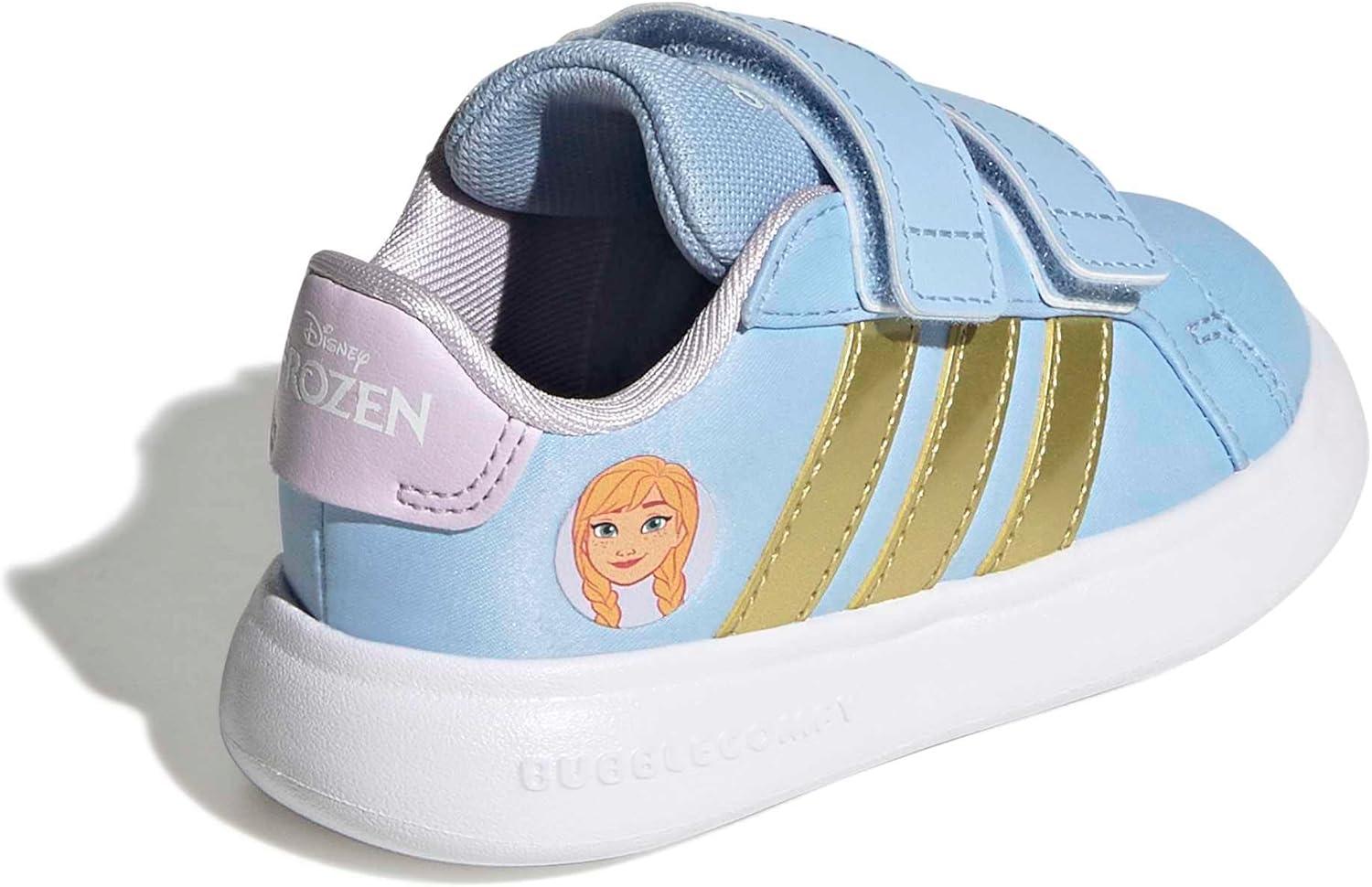 image:imageAdidas BabyBoys Grand Court 30 Cf IGlow BlueGold MetallicIce LavenderFrozen