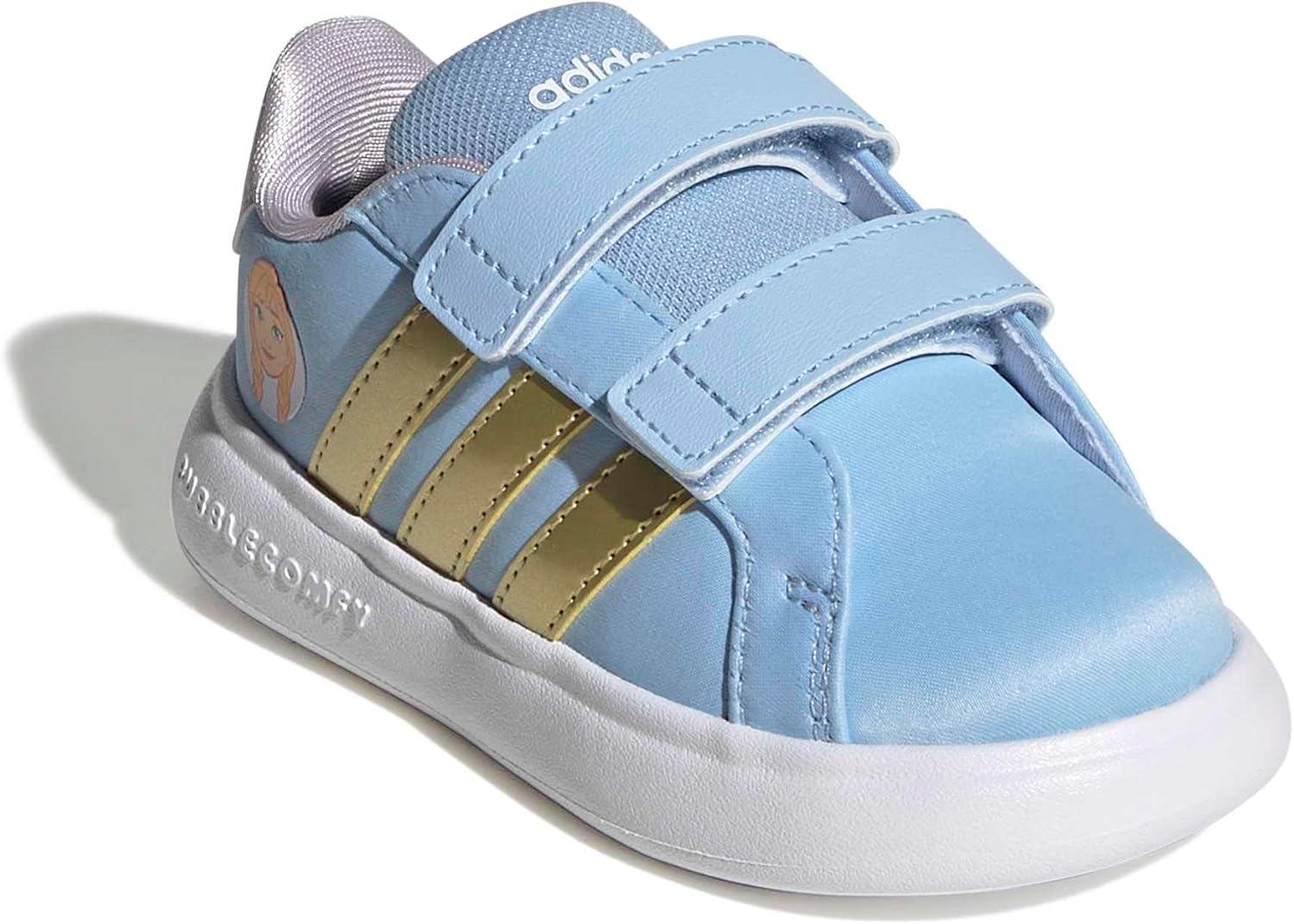 image:imageAdidas BabyBoys Grand Court 30 Cf IGlow BlueGold MetallicIce LavenderFrozen