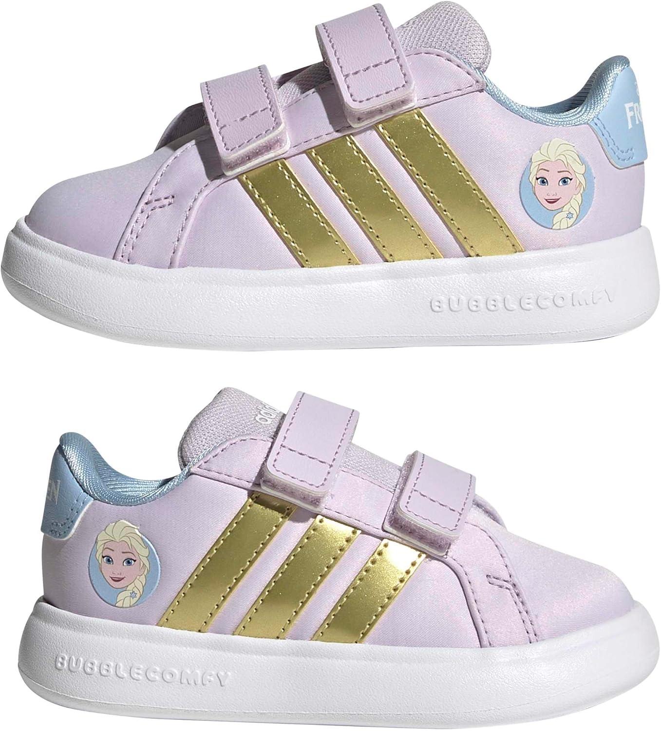 image:imageAdidas BabyBoys Grand Court 30 Cf IIce LavenderGold MetallicGlow BlueFrozen