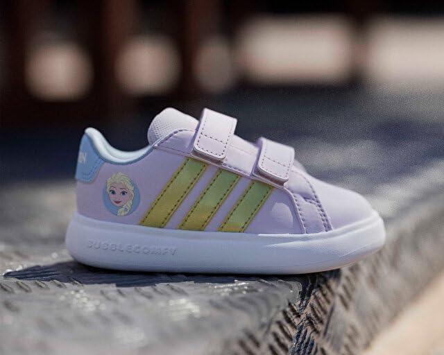 image:imageAdidas BabyBoys Grand Court 30 Cf IIce LavenderGold MetallicGlow BlueFrozen