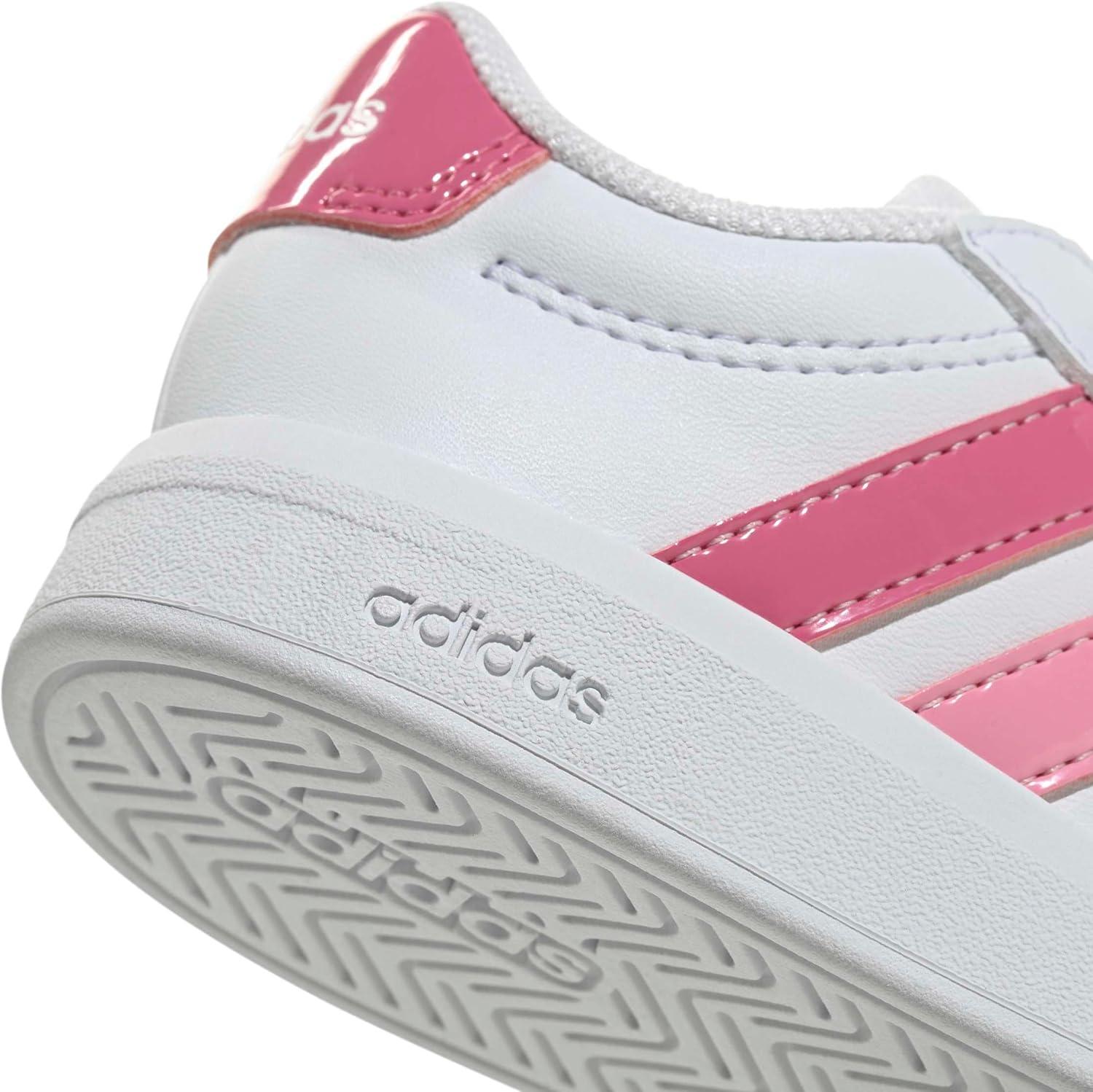 image:imageAdidas BabyBoys Grand Court 30 Cf IWhitePink FusionBliss Pink