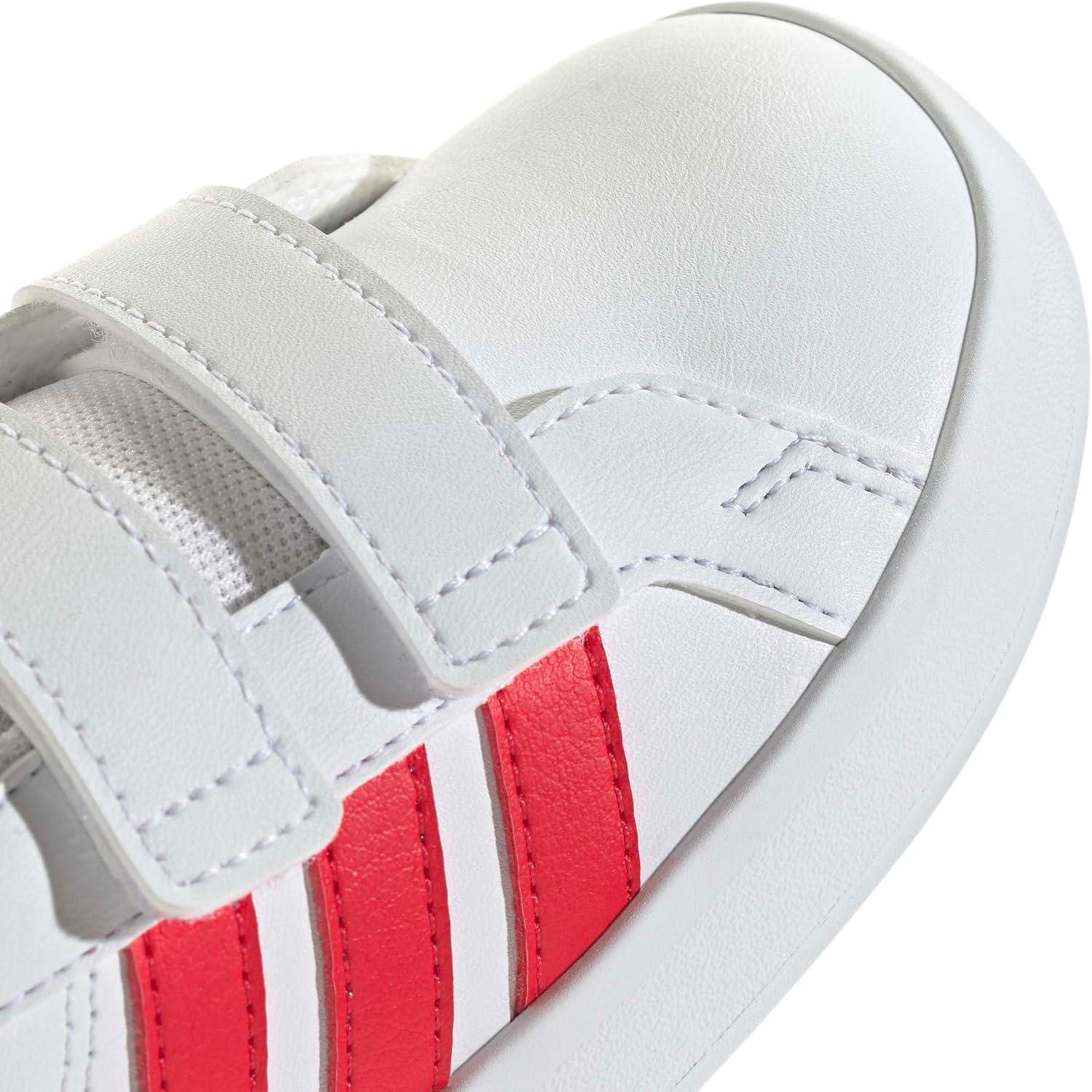 image:imageAdidas BabyBoys Grand Court 30 Cf IWhitePure RubyPure Ruby