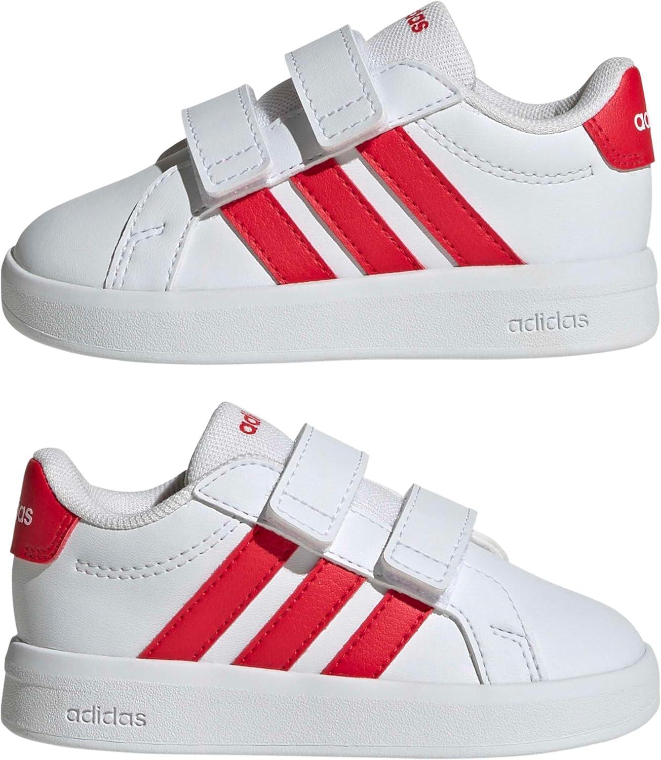 image:imageAdidas BabyBoys Grand Court 30 Cf IWhitePure RubyPure Ruby