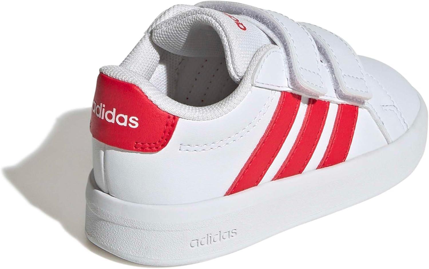 image:imageAdidas BabyBoys Grand Court 30 Cf IWhitePure RubyPure Ruby