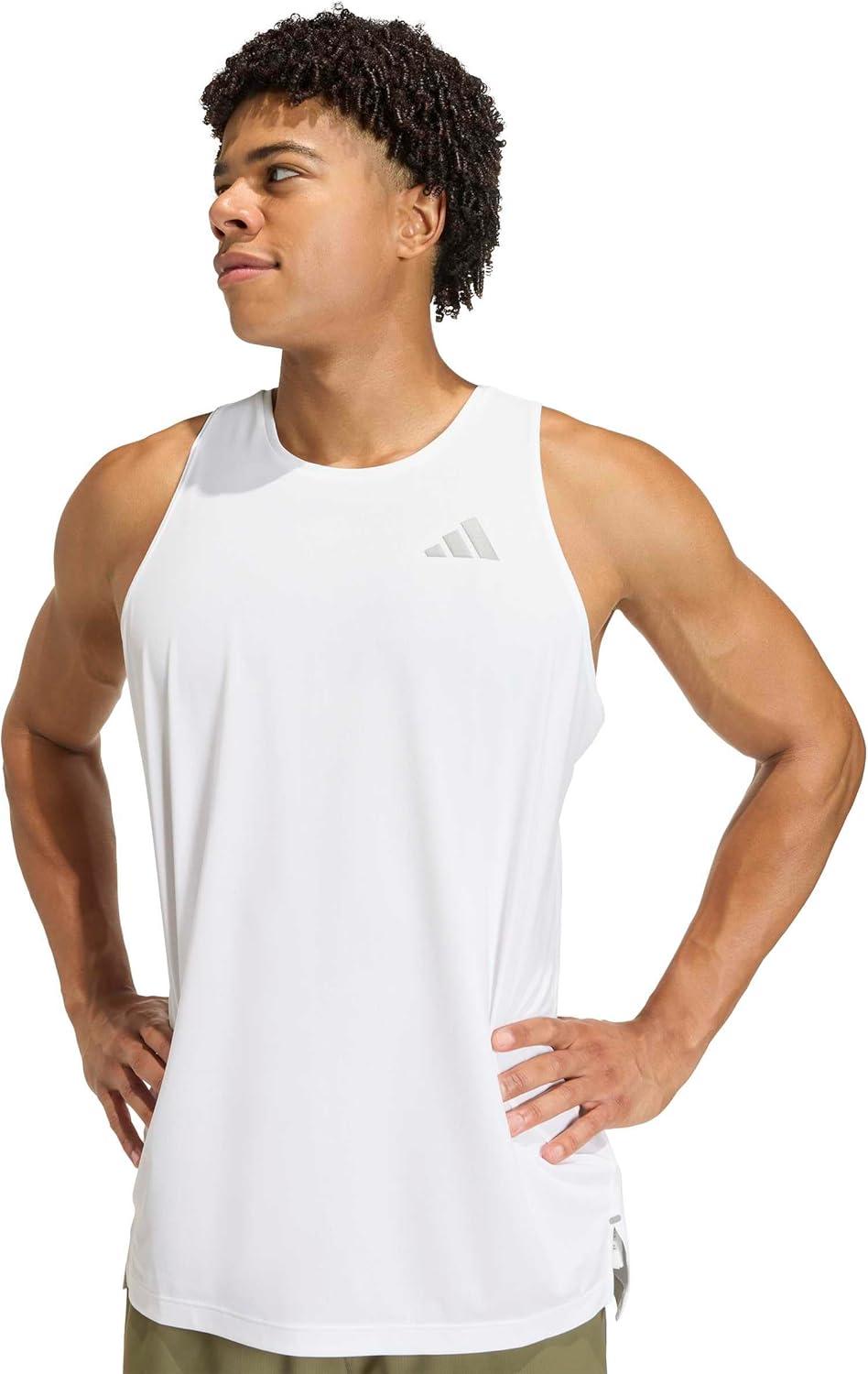 image:imageAdidas Mens Adi365 Iconic Running Tank TopWhite