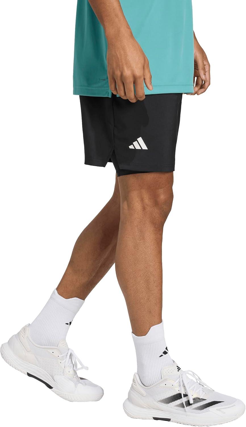 image:imageAdidas Mens Club Tennis Climacool Twoinone ShortsBlack
