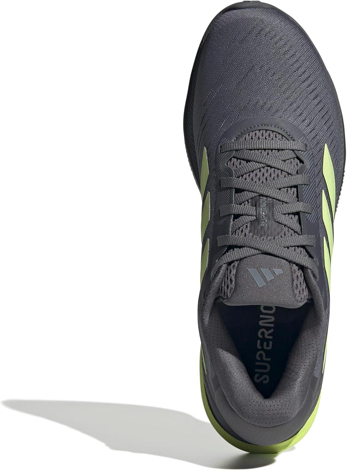 image:imageAdidas Mens Supernova Ease RunningGreyPulse LimeGrey